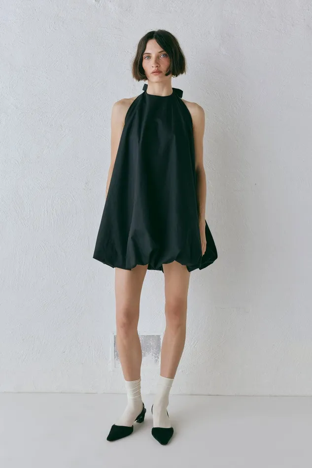 VRG GRL Bella Mini Dress Black Women Mini Dresses VRG GRL Bella Mini Dress Black Women Mini Dresses