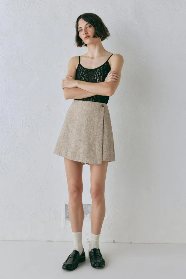 VRG GRL Cove Skort Wheat Women Skorts