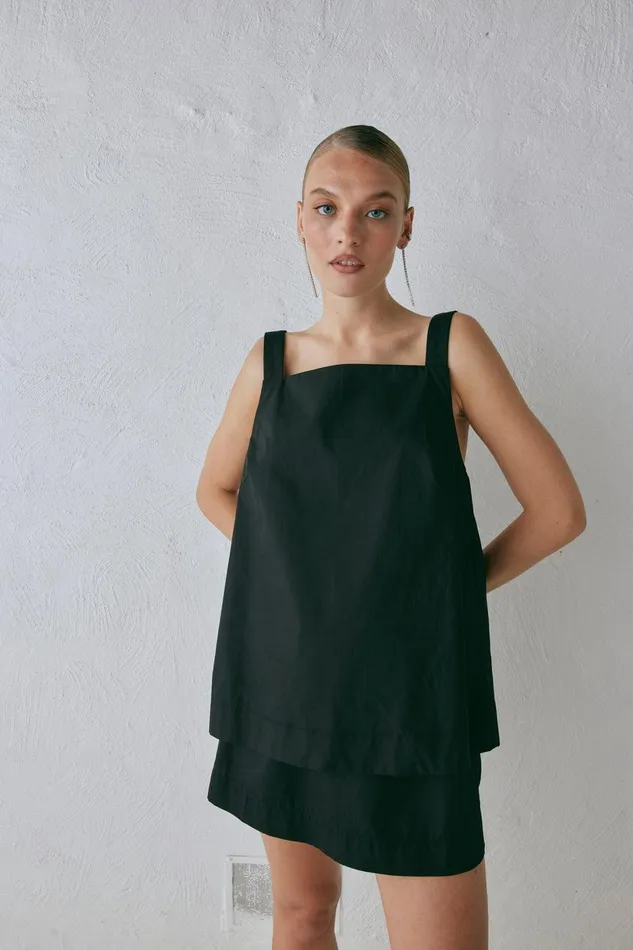 VRG GRL Elka Top Black Women Sleeveless VRG GRL Elka Top Black Women Sleeveless