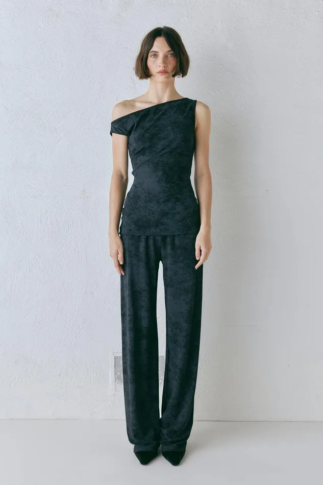 VRG GRL Kemi Pants Black Women Pants