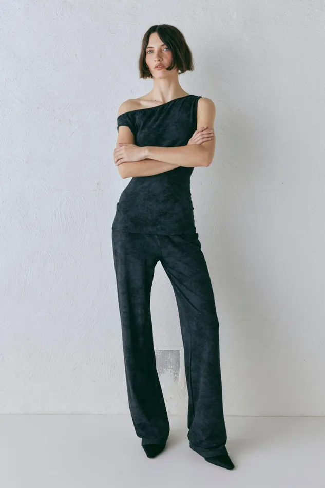 VRG GRL Kemi Pants Black Women Pants