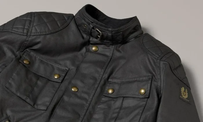 Waxed Jackets Men Belstaff Brooklands Motorcycle Jacket Black Waxed Jackets Men Belstaff Brooklands Motorcycle Jacket Black