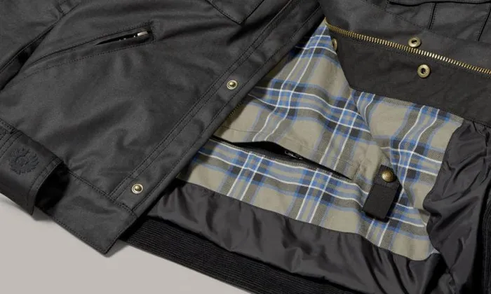 Waxed Jackets Men Belstaff Brooklands Motorcycle Jacket Black Waxed Jackets Men Belstaff Brooklands Motorcycle Jacket Black