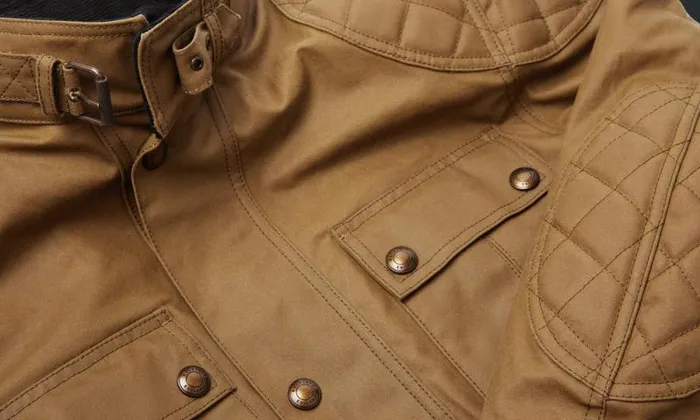 Waxed Jackets Men Belstaff Brooklands Motorcycle Jacket Sand Waxed Jackets Men Belstaff Brooklands Motorcycle Jacket Sand