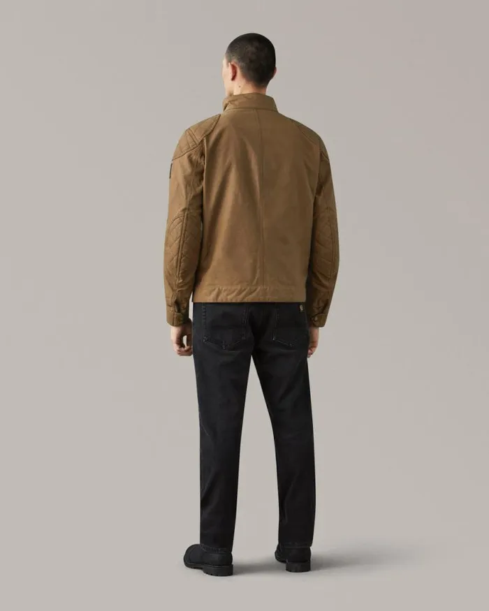 Waxed Jackets Men Belstaff Brooklands Motorcycle Jacket Sand Waxed Jackets Men Belstaff Brooklands Motorcycle Jacket Sand