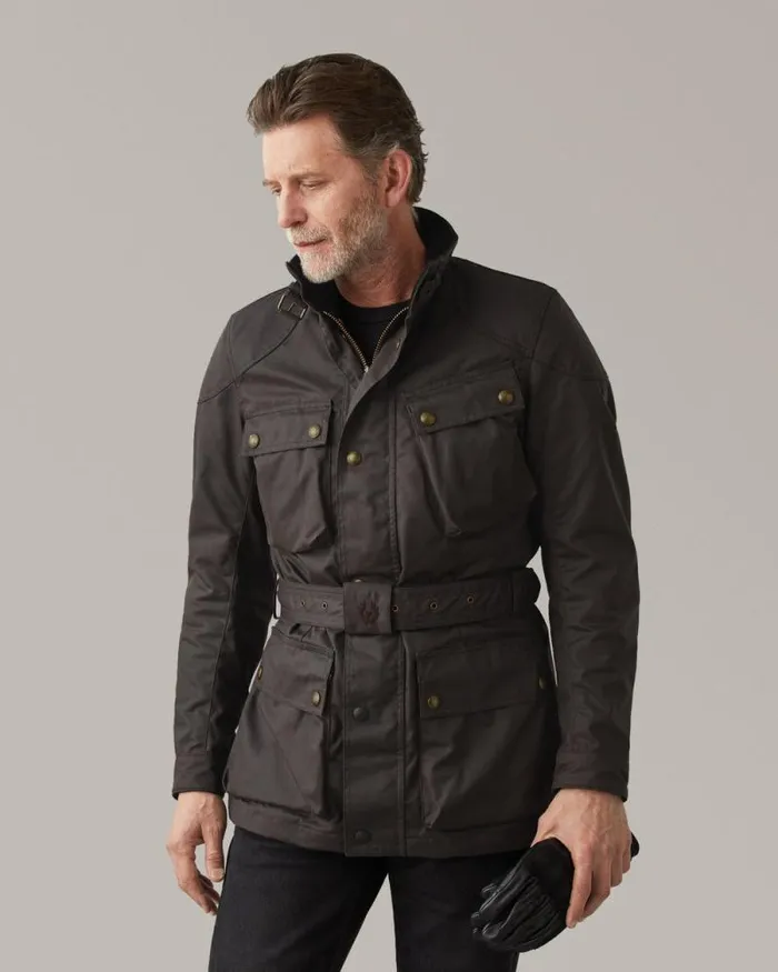Waxed Jackets Men Belstaff Trialmaster Motorcycle Jacket Mahogany Waxed Jackets Men Belstaff Trialmaster Motorcycle Jacket Mahogany