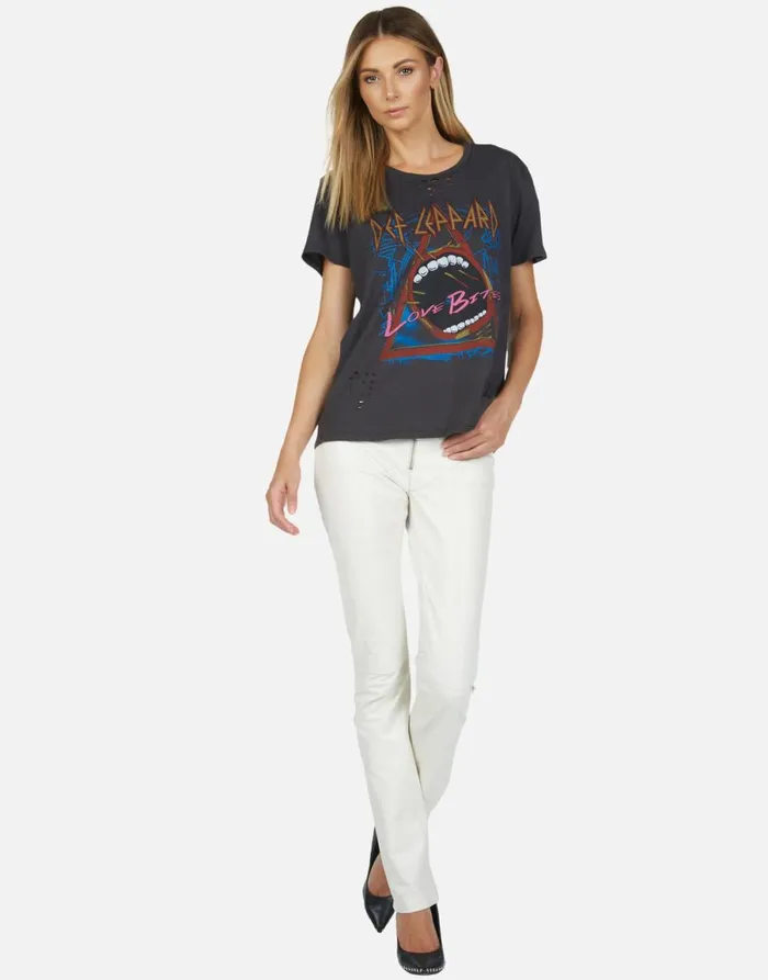 Wolf Love Bites Onyx Women039s Lauren Moshi Short Sleeve