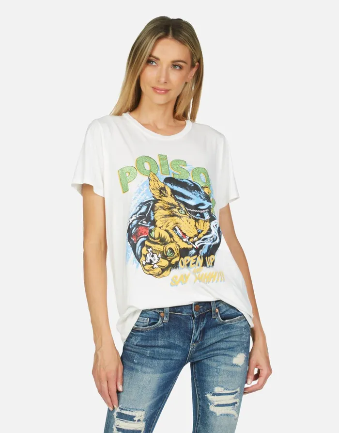 Wolf Poison Cat Milk Women039s Lauren Moshi Short Sleeve
