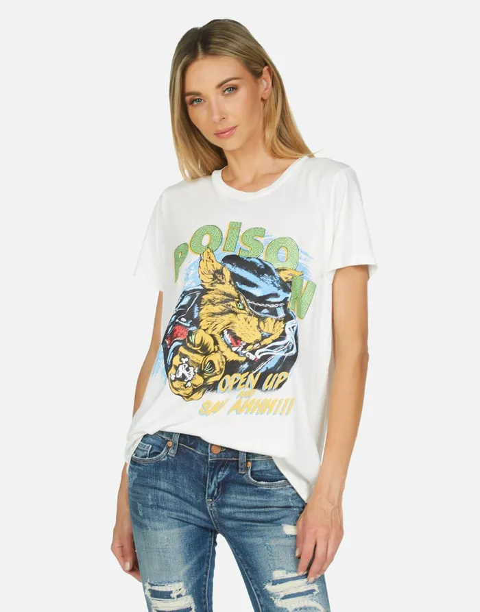 Wolf Poison Cat Milk Women039s Lauren Moshi Short Sleeve