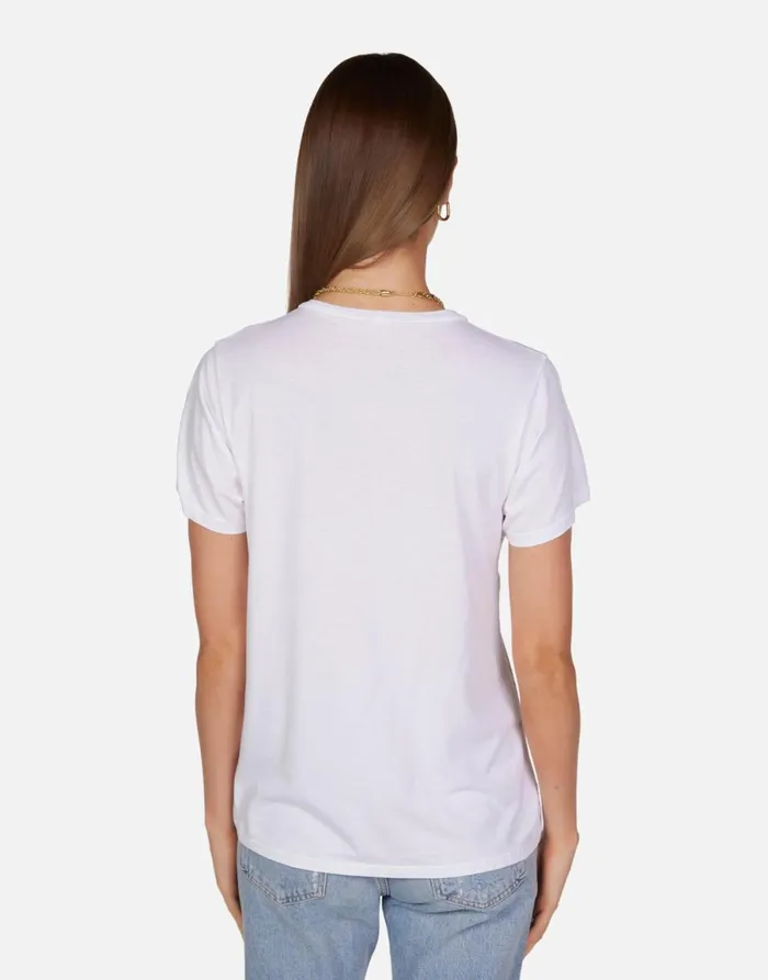 Wolf X Vintage Elvis White Women039s Lauren Moshi Short Sleeve