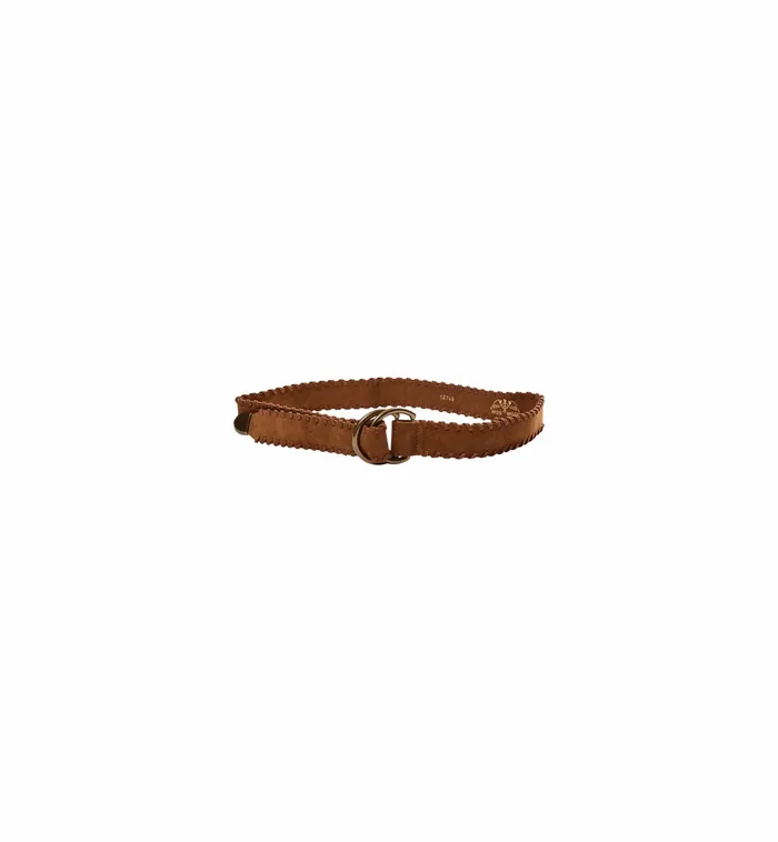 Women Accessories MOS MOSH MMBraided Suede Belt Cognac