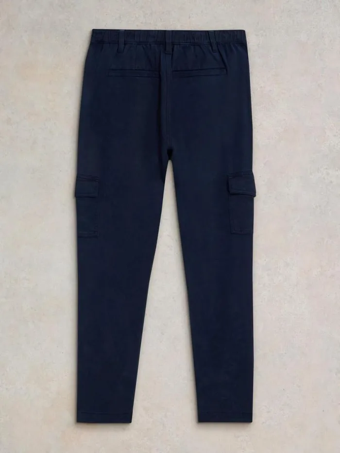 Women Arlo Tencel Cargo Trouser Dark Navy White Stuff Trousers