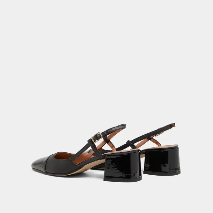 Women Babies With Open Heels Black Black JONAK Slingbacks