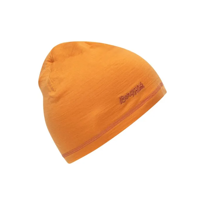 Women Bergans Of Norway Beanies And Caps Bergans Wool Beanie Golden Field