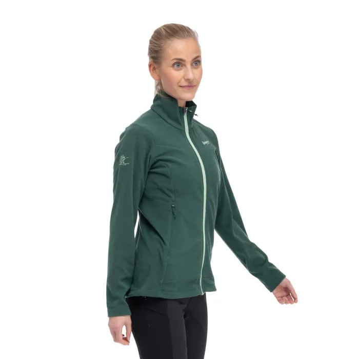 Women Bergans Of Norway Fleece Finnsnes Fleece W Jacket Duke Green
