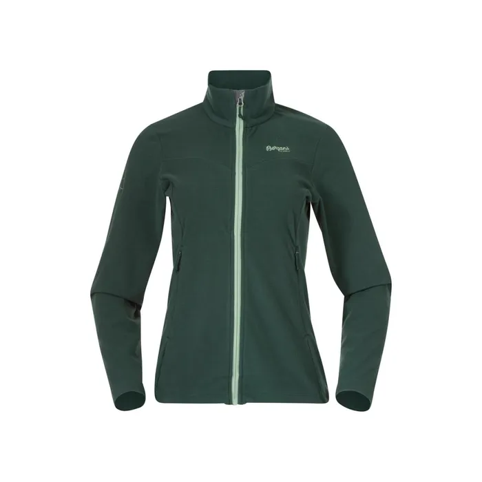 Women Bergans Of Norway Fleece Finnsnes Fleece W Jacket Duke Green