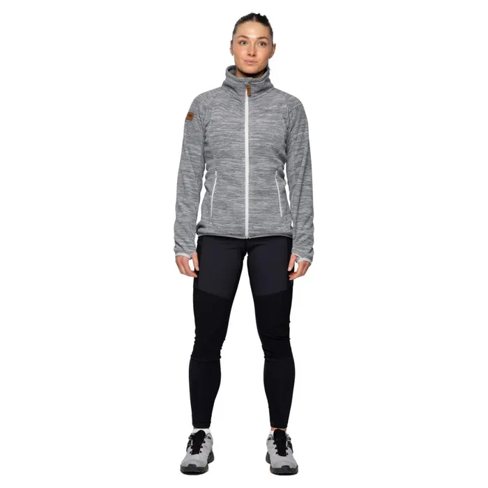 Women Bergans Of Norway Fleece Hareid Fleece W Jacket Nohood Aluminium