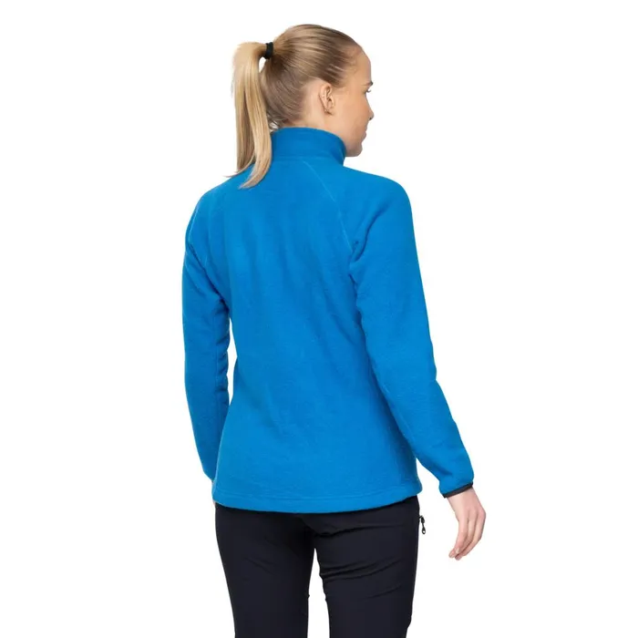 Women Bergans Of Norway Fleece Rabot Merino Fleece Midlayer Jacket Dark Aqua Lagoon