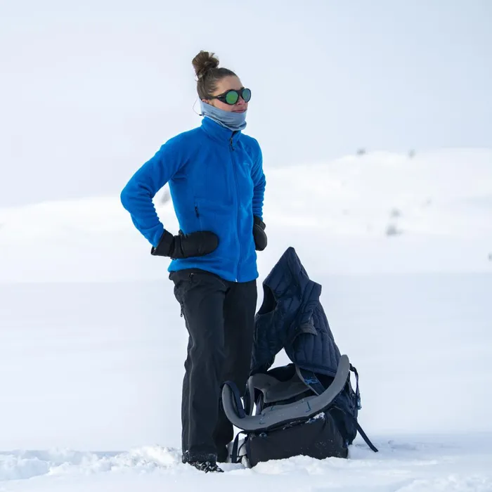 Women Bergans Of Norway Fleece Rabot Merino Fleece Midlayer Jacket Dark Aqua Lagoon