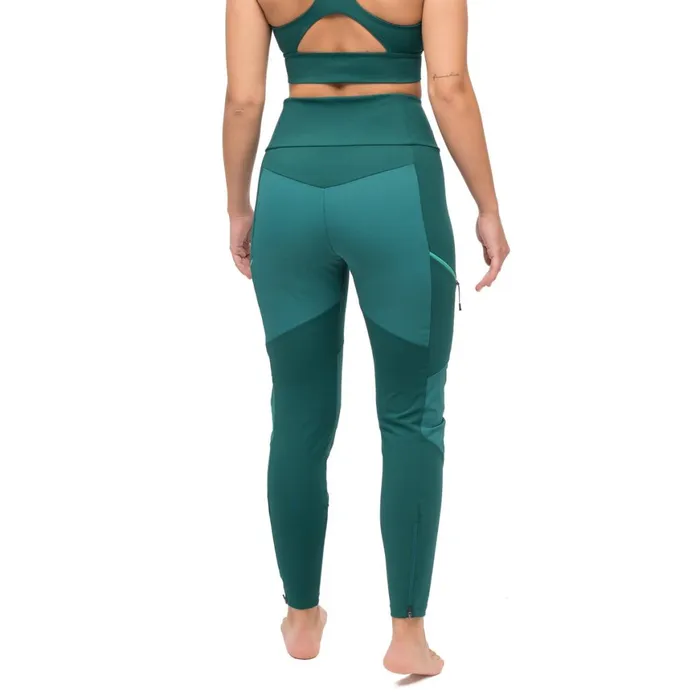 Women Bergans Of Norway Hiking Pants Tind Vertical Rock Tights Malachite Green