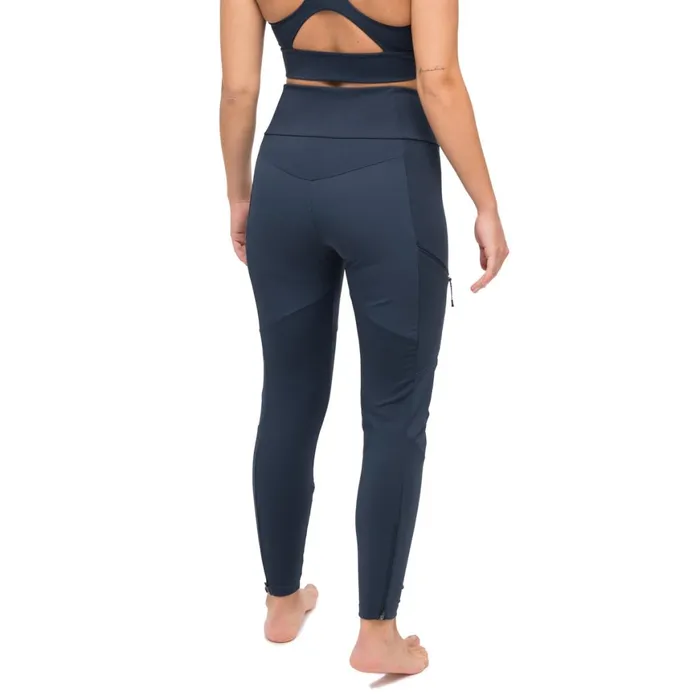 Women Bergans Of Norway Hiking Pants Tind Vertical Rock Tights Navy Blue