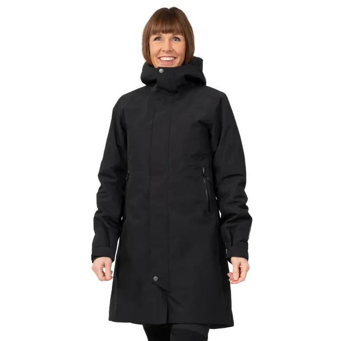 Women Bergans Of Norway Insulated Jackets Urban Insulated Shell Coat Black