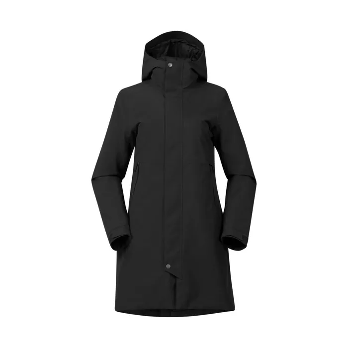 Women Bergans Of Norway Insulated Jackets Urban Insulated Shell Coat Black