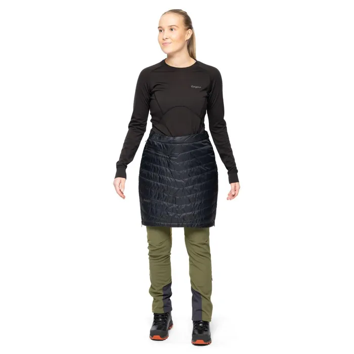 Women Bergans Of Norway Insulation Rros Insulated Skirt Black