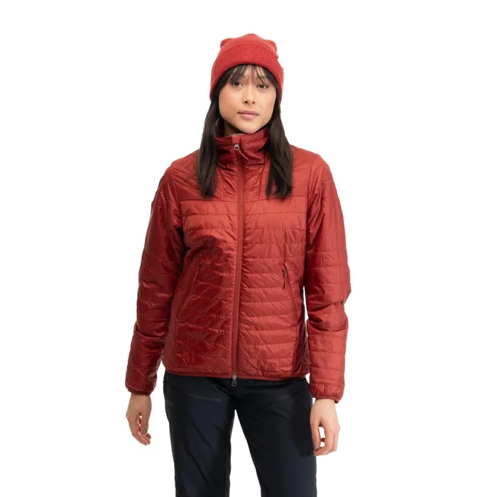 Women Bergans Of Norway Insulation Rros Light Insulated W Jacket Chianti Red