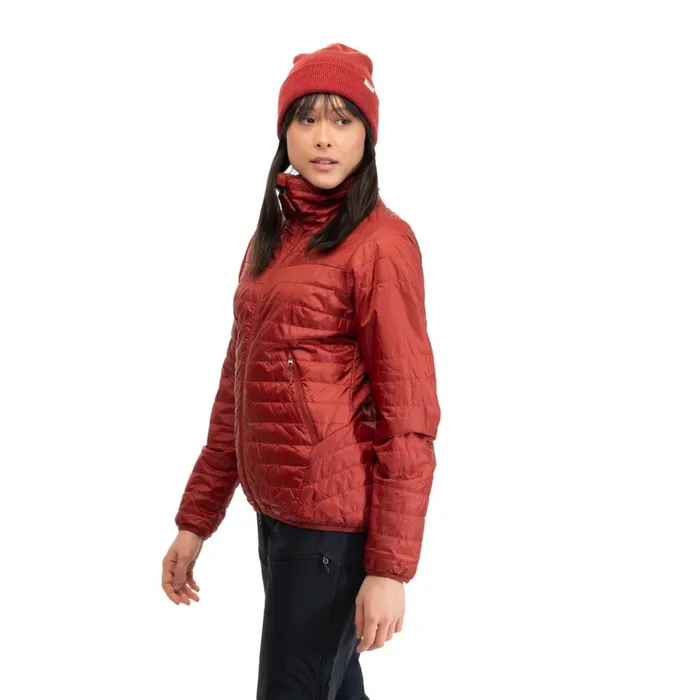 Women Bergans Of Norway Insulation Rros Light Insulated W Jacket Chianti Red