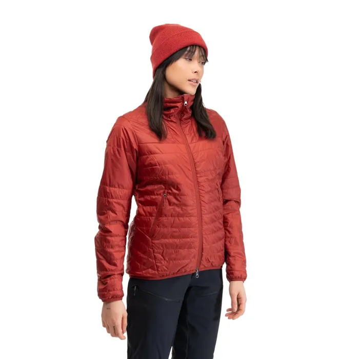 Women Bergans Of Norway Insulation Rros Light Insulated W Jacket Chianti Red