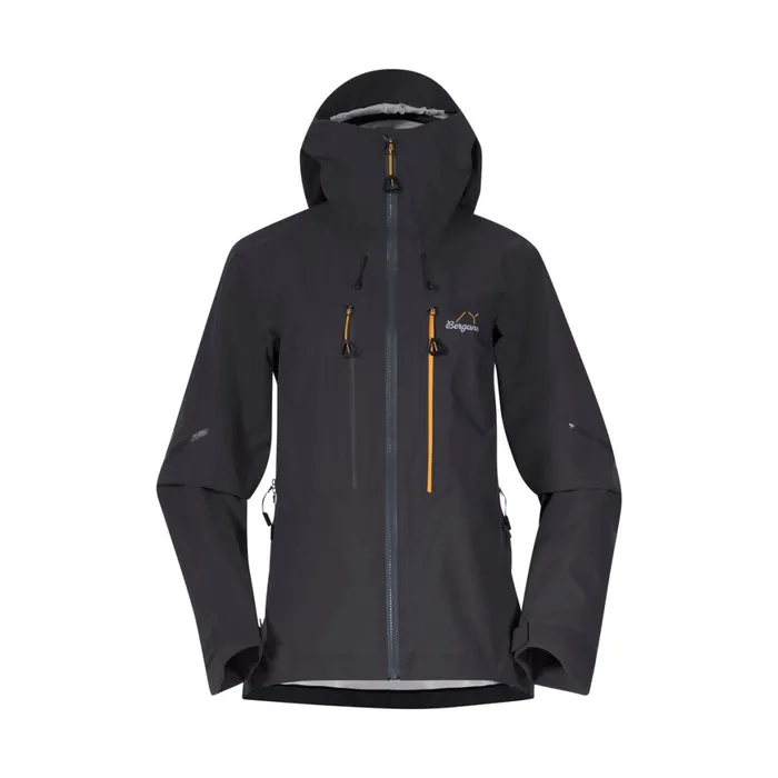 Women Bergans Of Norway Shell Jackets Y Mountainline Breathe 3l Shell Jacket Dark Shadow Grey