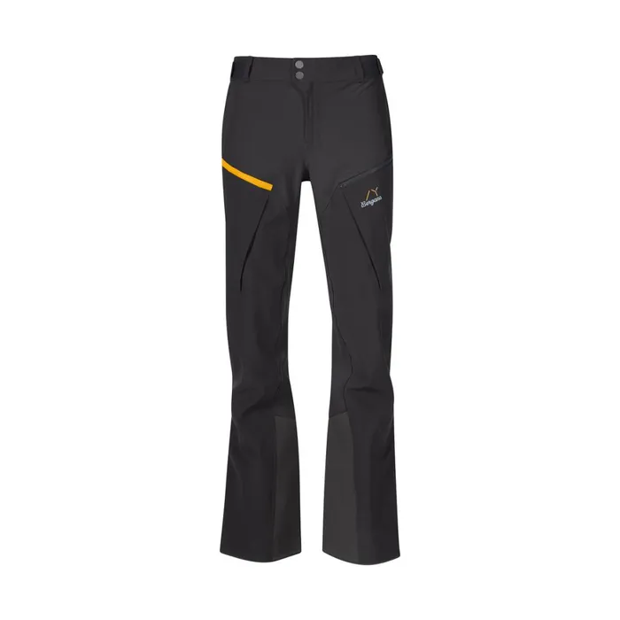 Women Bergans Of Norway Ski Pants Y Mountainline Hybrid Softshell Pants Dark Shadow Grey