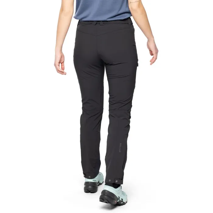 Women Bergans Of Norway Softshell Pants Breheimen Softshell W Pants Black Solid Charcoal