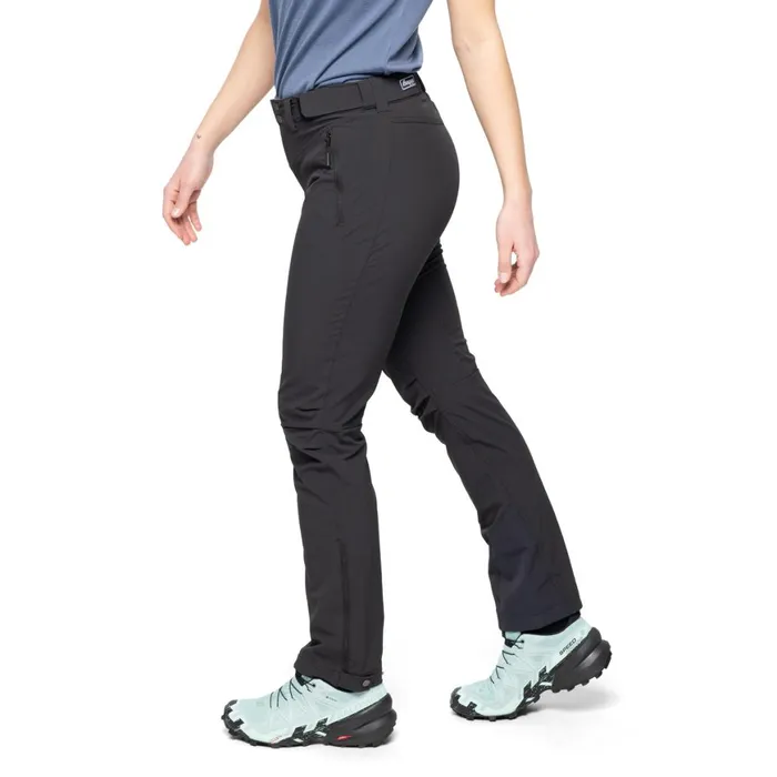 Women Bergans Of Norway Softshell Pants Breheimen Softshell W Pants Black Solid Charcoal