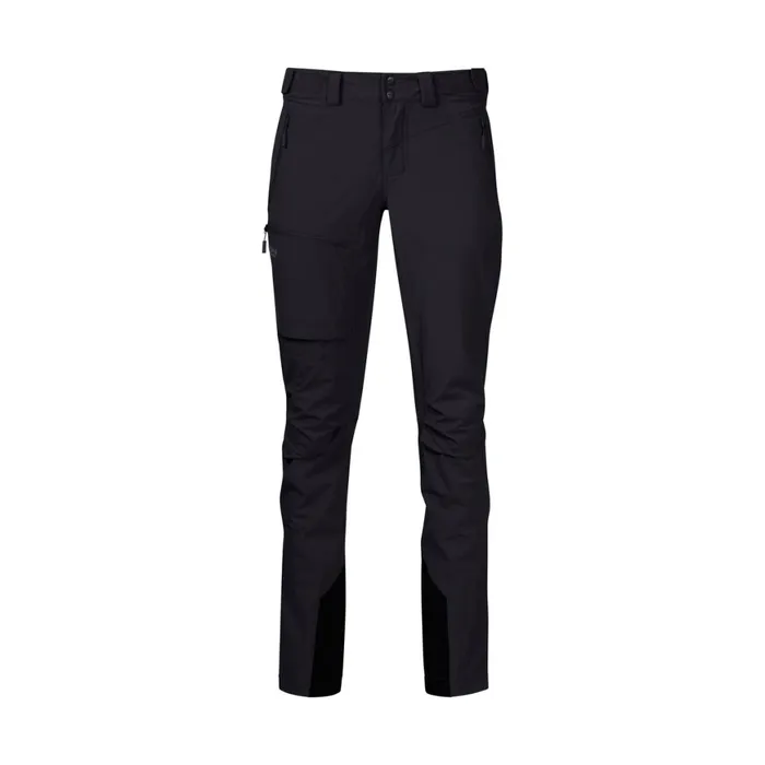 Women Bergans Of Norway Softshell Pants Breheimen Softshell W Pants Black Solid Charcoal