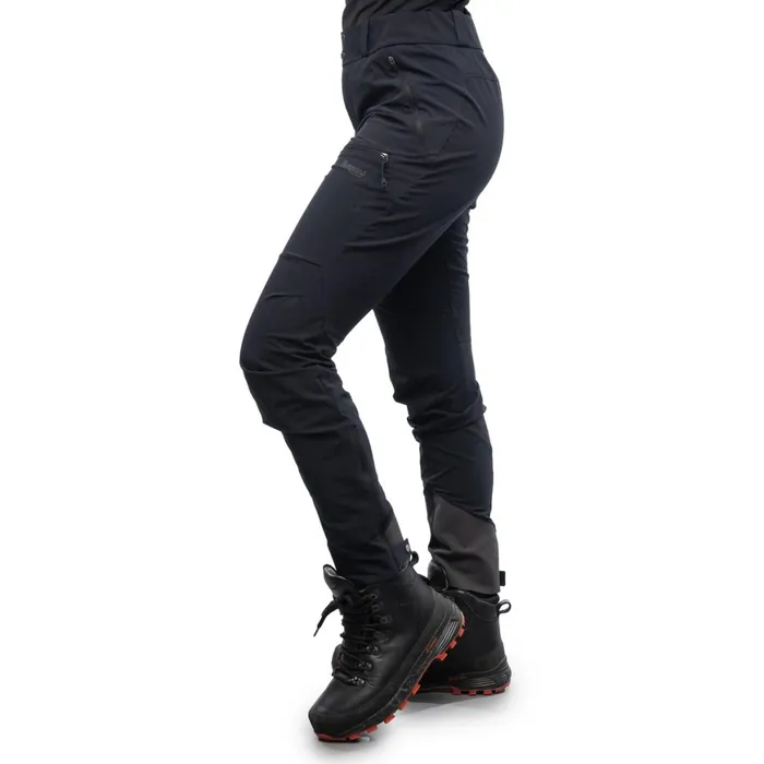 Women Bergans Of Norway Softshell Pants Rabot Softshell Pants Black