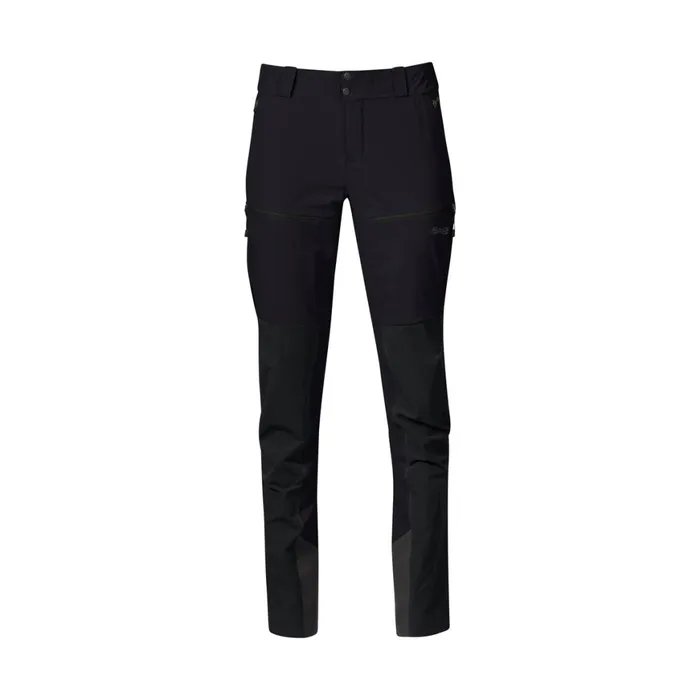 Women Bergans Of Norway Softshell Pants Rabot Softshell Pants Black