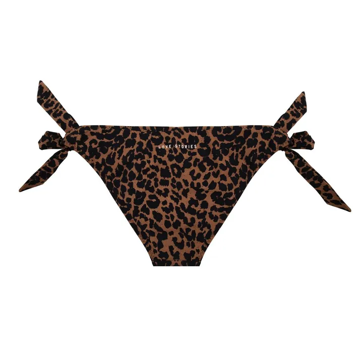 Women Bikini Bottoms Love Stories Zoey Bikini Bottom Leopard