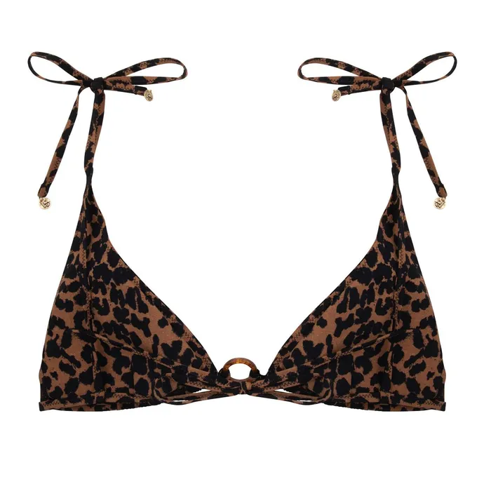 Women Bikini Tops Love Stories Jolly Bikini Top Leopard