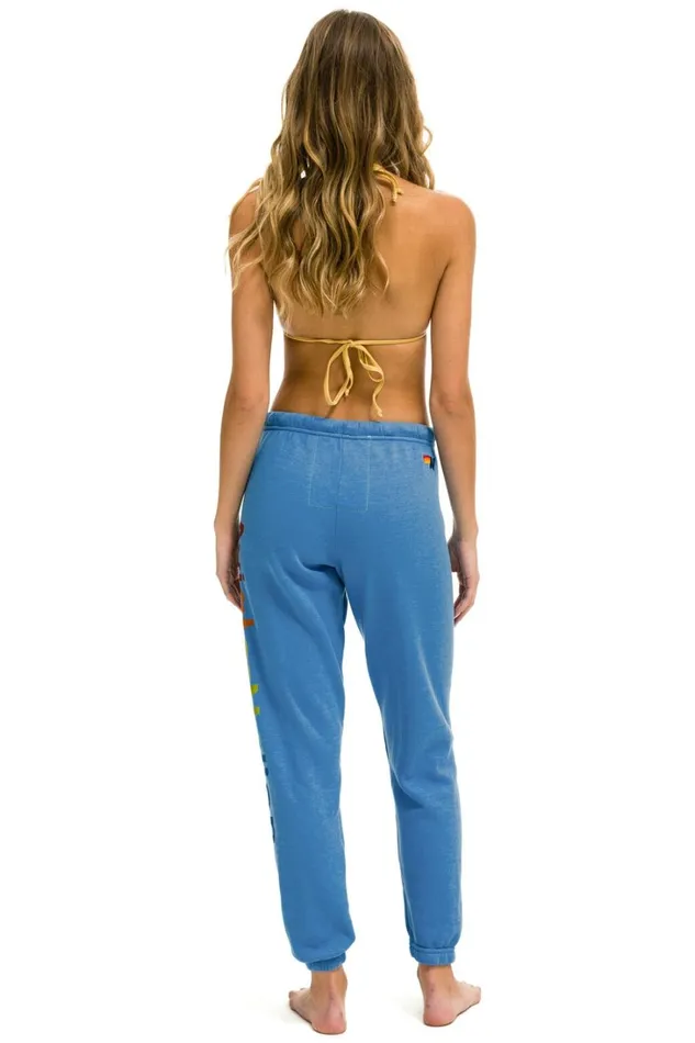 Women Bottoms Aviator Nation AVIATOR NATION SWEATPANTS 8211 COBALT Women Bottoms Aviator Nation AVIATOR NATION SWEATPANTS 8211 COBALT
