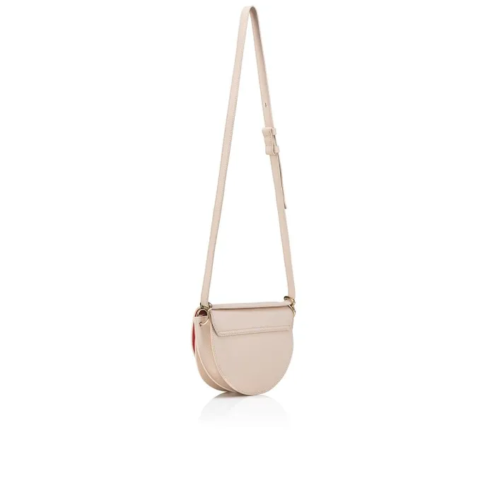 Women By My Side Crossbody Bag 8211 Grained Calf Leather 8211 Leche Christian Louboutin Shoulder Bags