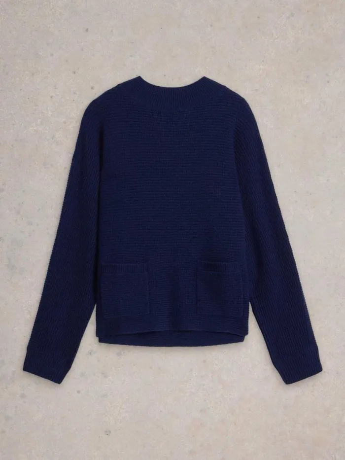 Women CARLI JUMPER Dark Navy White Stuff Knitwear Women CARLI JUMPER Dark Navy White Stuff Knitwear