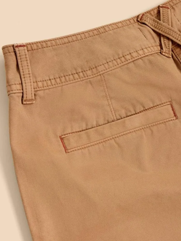 Women Carlie Cargo Shorts Dark Natural White Stuff Trousers