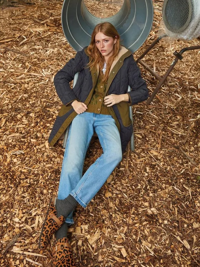 Women Carmel Borg Lined Quilted Coat Dk Grey White Stuff Coats and Jackets Women Carmel Borg Lined Quilted Coat Dk Grey White Stuff Coats and Jackets