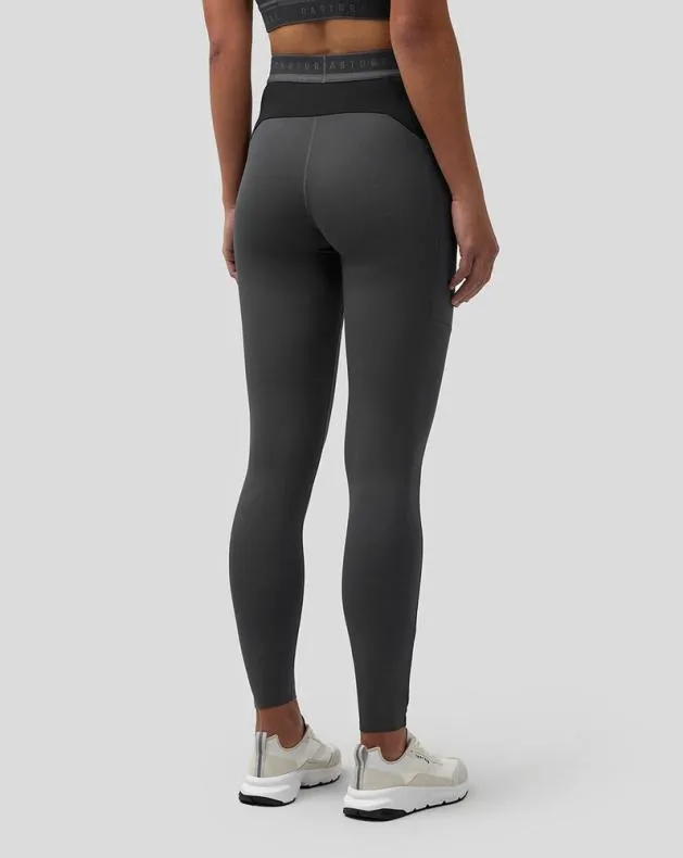 Women Castore Leggings WoApex HighStretch Elastic Waistband Leggings