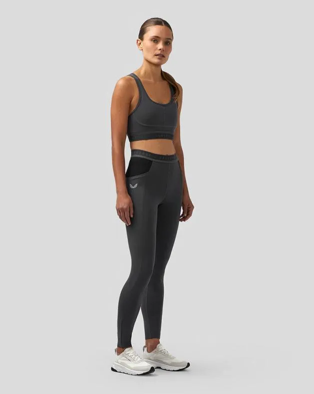 Women Castore Leggings WoApex HighStretch Elastic Waistband Leggings