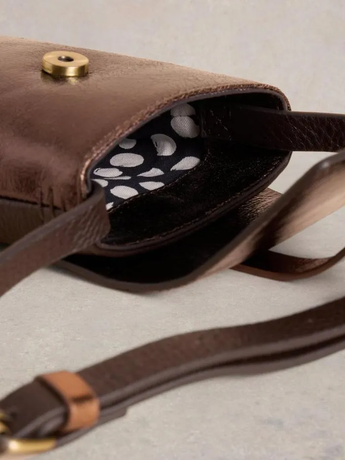 Women Clara Buckle Leather Phone Bag Mixed Metallic White Stuff Bags and Purses Women Clara Buckle Leather Phone Bag Mixed Metallic White Stuff Bags and Purses
