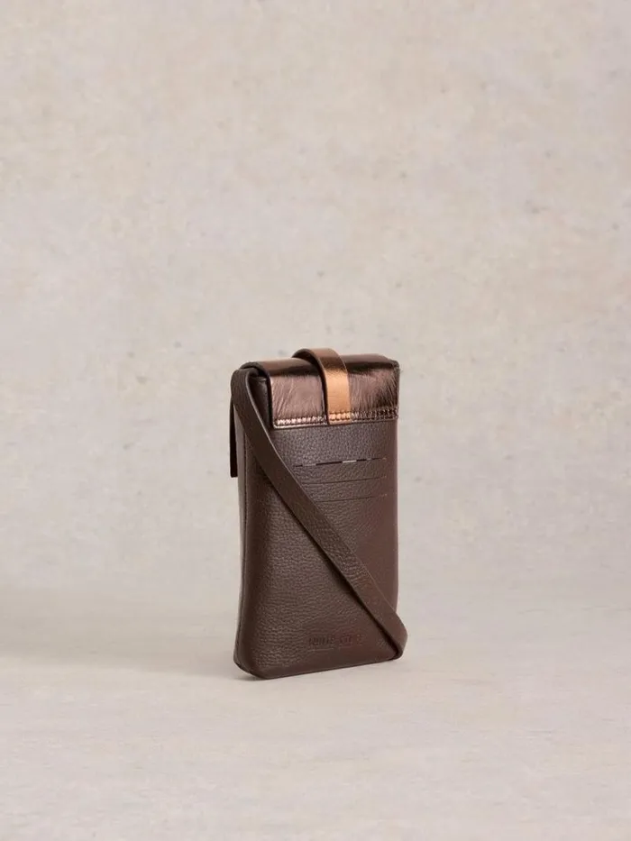 Women Clara Buckle Leather Phone Bag Mixed Metallic White Stuff Bags and Purses Women Clara Buckle Leather Phone Bag Mixed Metallic White Stuff Bags and Purses