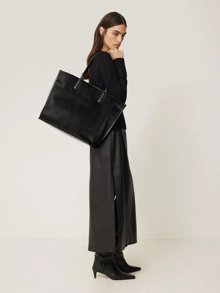 Women Cloud Cashmere Eldon Jumper Black Jigsaw Knitwear and Cashmere